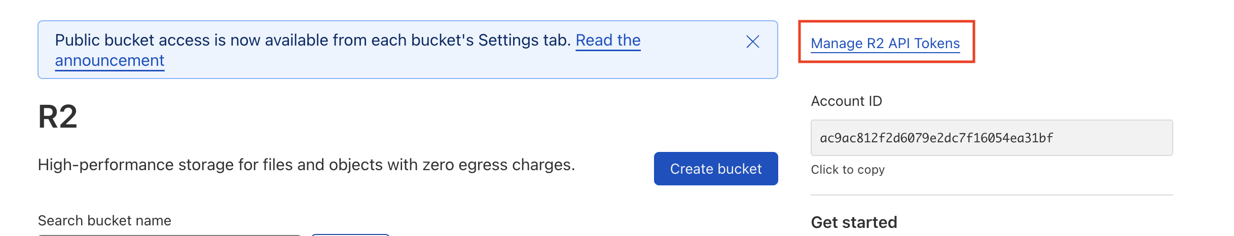 manage r2 api tokens
